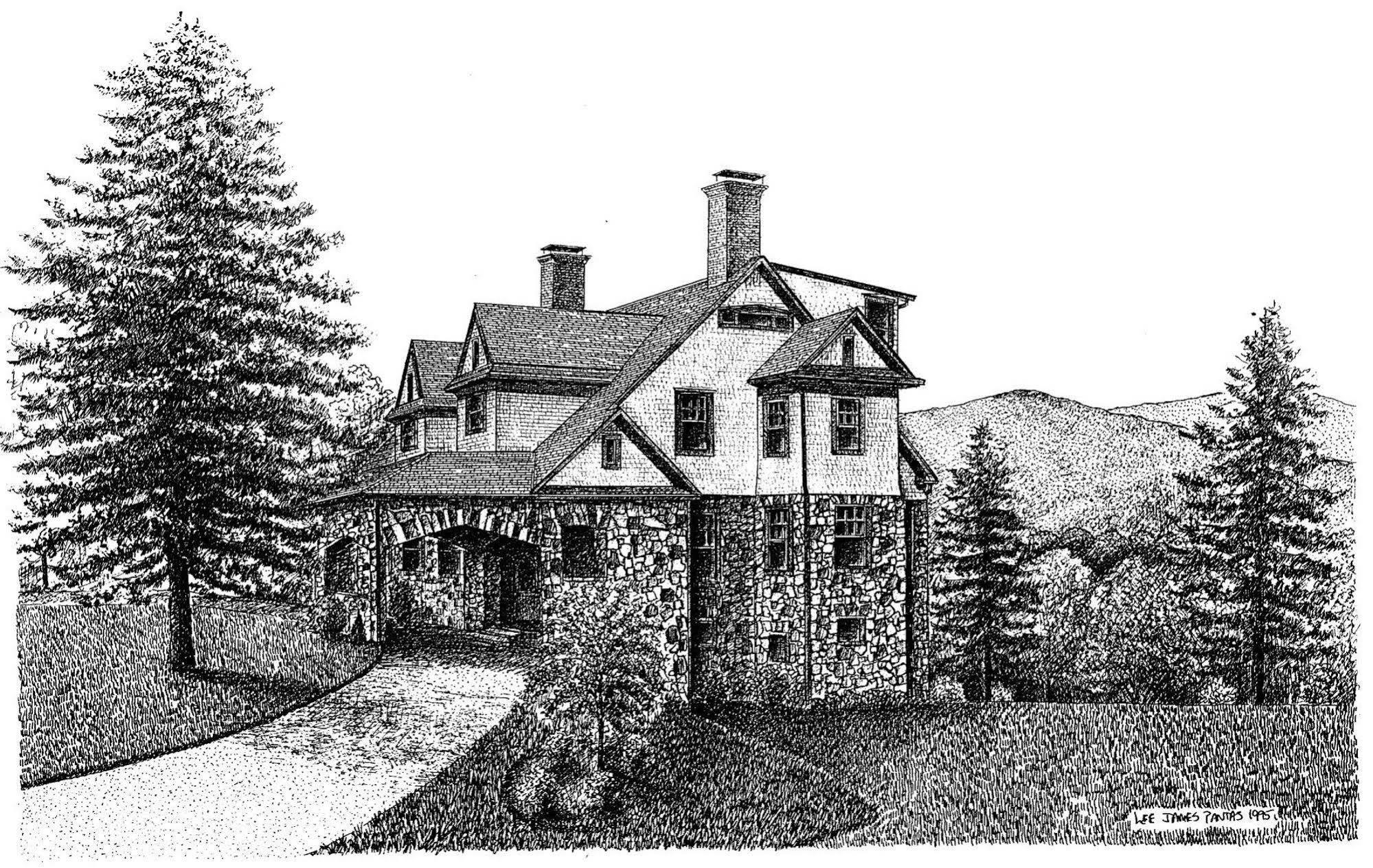 North Lodge On Oakland Bed And Breakfast Asheville Eksteriør bilde